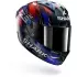 Casque Shark Aeron Zarco GP De France Carbone Bleu Chrome