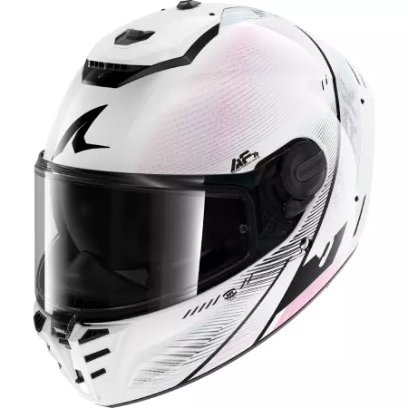 Casque Shark Spartan RS Speed-Tech Blanc Violet Noir