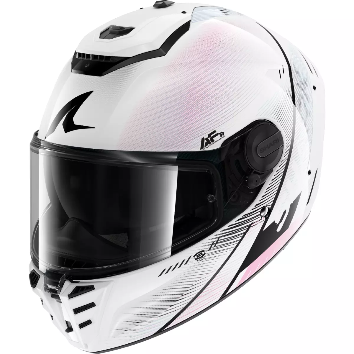 Casque Shark Spartan RS Speed-Tech Blanc Violet Noir
