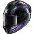 Casque Shark Spartan RS Reptaia Noir Bleu Violet