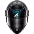 Casque Shark Spartan RS Reptaia Noir Bleu Violet