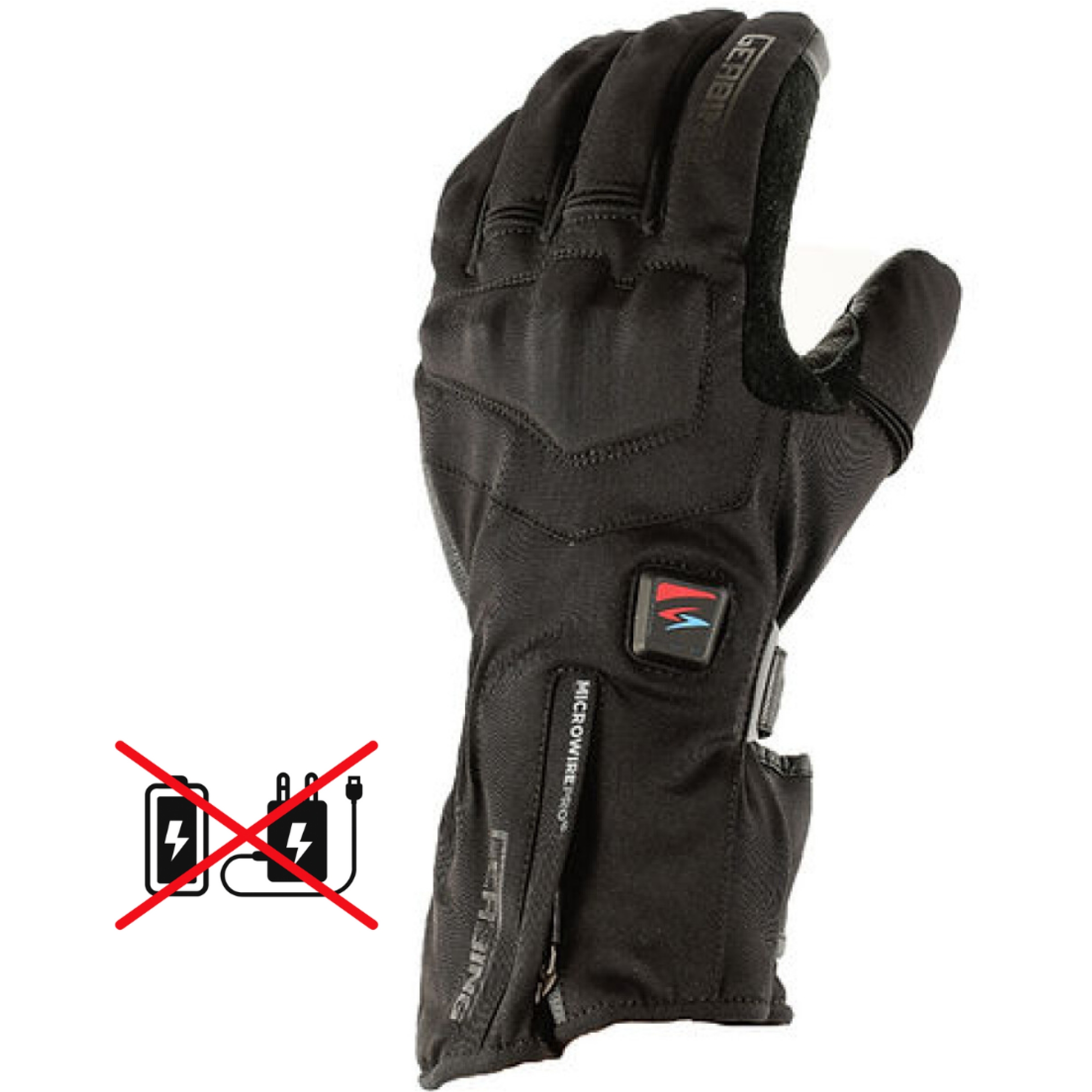 Gants Chauffants Gerbing Xtreme Air Noir