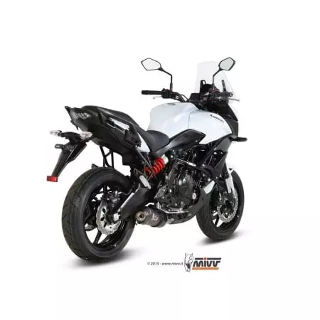 Ligne Complète MIVV Oval Inox Pour Kawasaki Versys 650