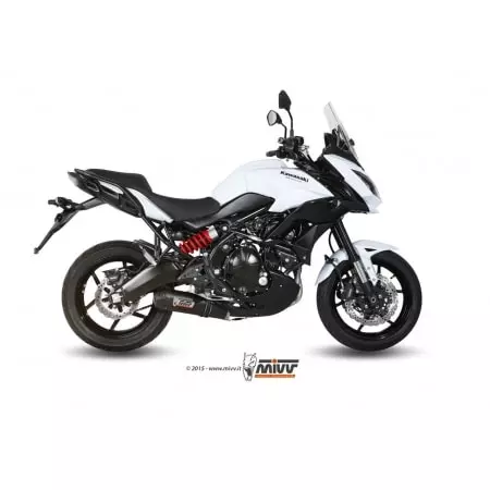 Ligne complète MIVV Oval carbone Pour Kawasaki Versys 650