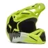 Casque Cross Fox V1 Shield Flo Jaune Noir.