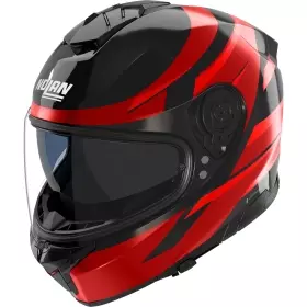 Casque Nolan N80-8 Fervo 355 Noir Rouge