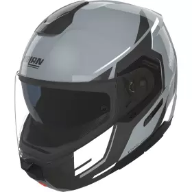 Casque Nolan N90-3 06 Sincrono 352 Gris Noir Blanc