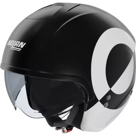 Casque Nolan N20-2 ViceVersa 344 Noir Blanc - Casque Demi-Jet NOLAN
