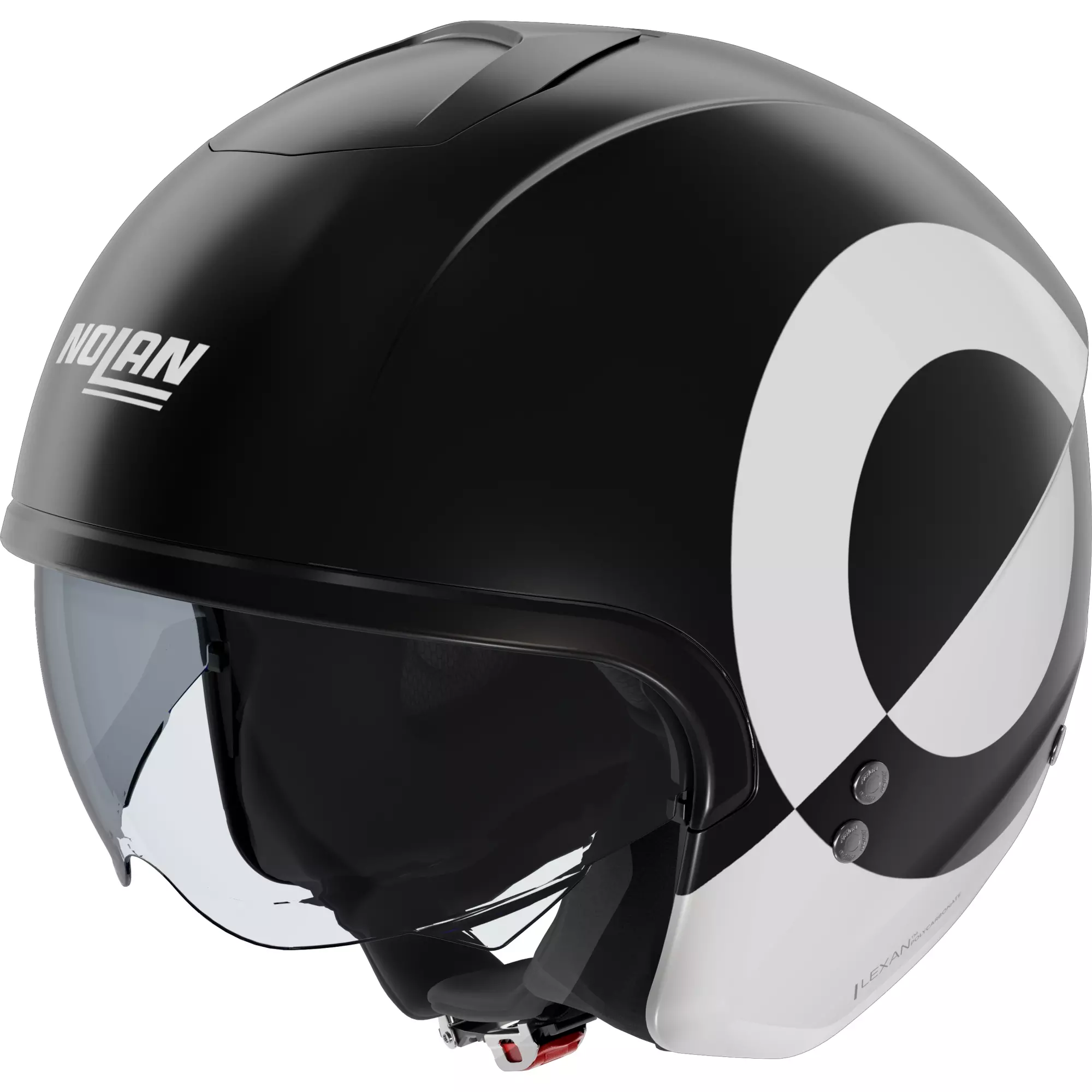 Casque Nolan N20-2 ViceVersa 344 Noir Blanc