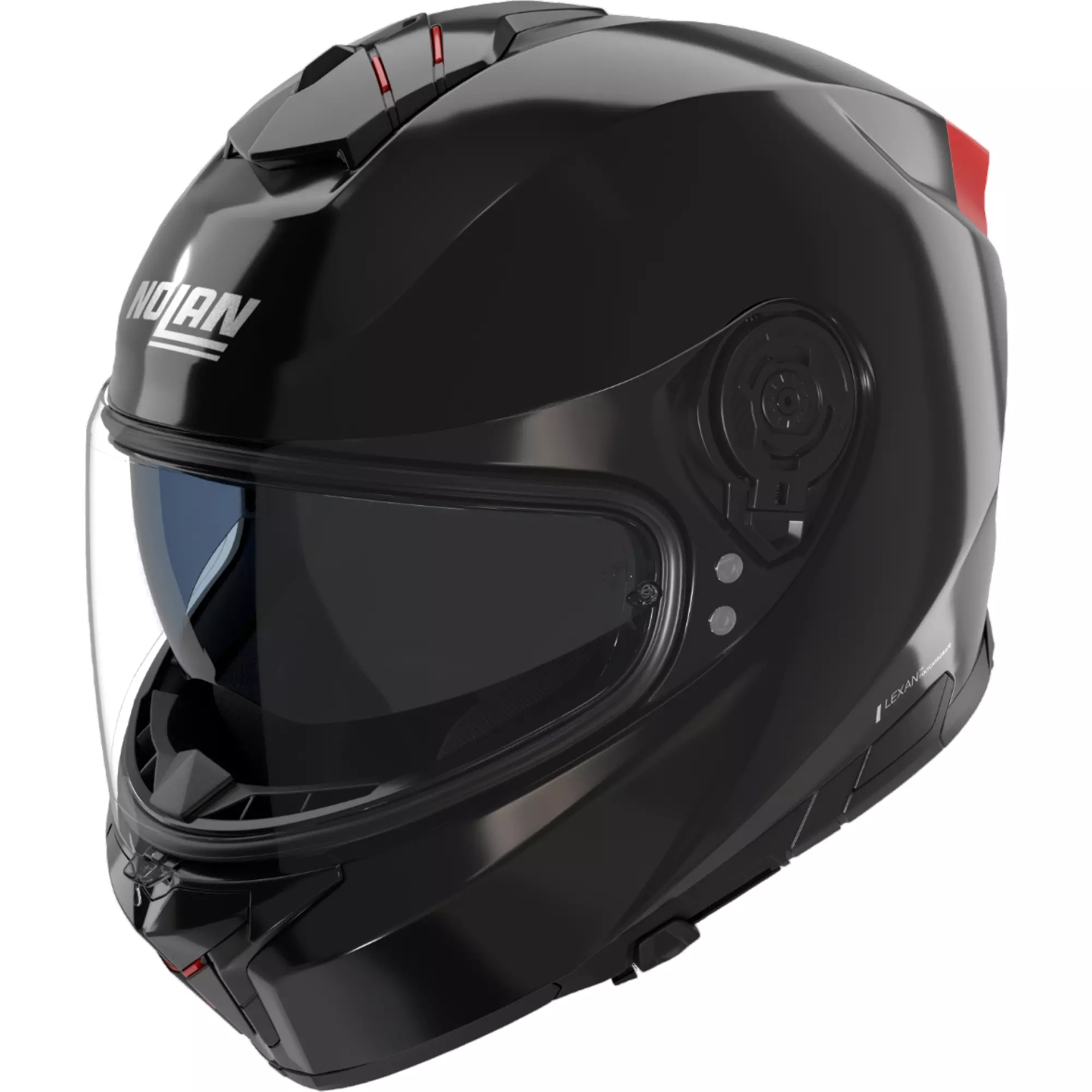 Casque Nolan N80-8 Classico Nobile 335 Noir Rouge