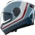 Casque Nolan N80-8 Incline 352 Bleu Rouge Blanc