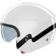 Casque Nolan N20-2 Zefiro 341 Blanc Noir