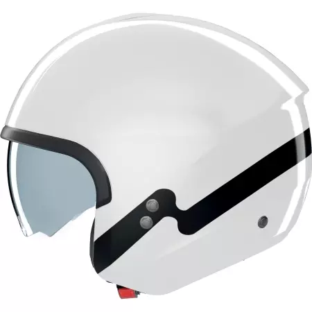 Casque Nolan N20-2 Zefiro 341 Blanc Noir