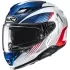 Casque HJC F71 Catos MC21 Bleu Blanc Rouge