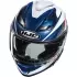 Casque HJC F71 Catos MC21 Bleu Blanc Rouge