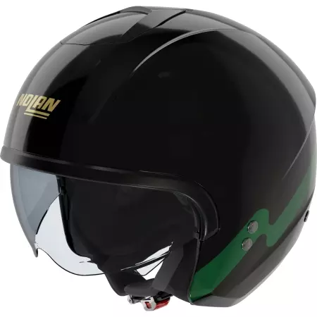 Casque Nolan N20-2 Zefiro 342 Noir Vert Rouge - Casque Demi-Jet NOLAN