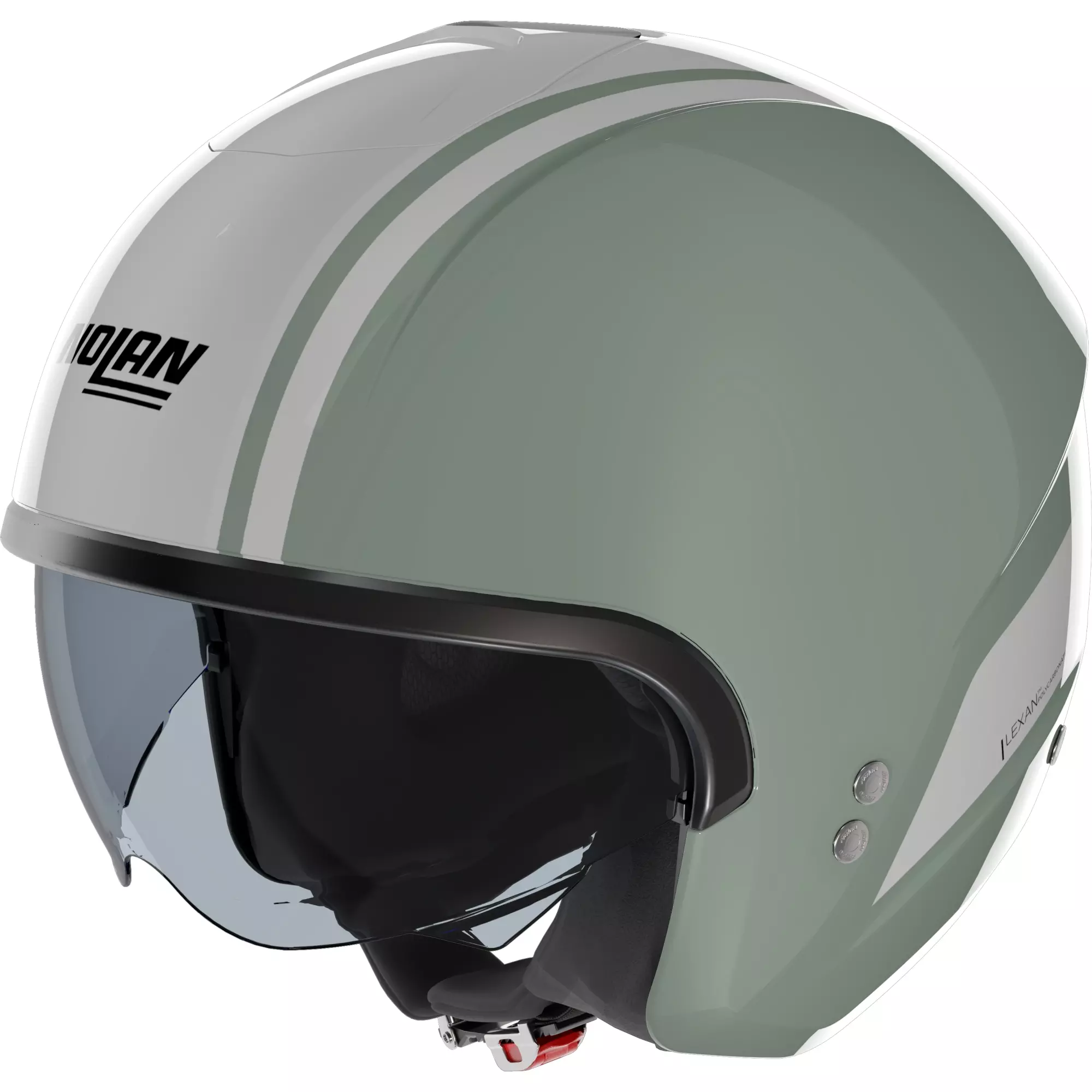Casque Nolan N20-2 Dolce Vita 348 Vert Blanc