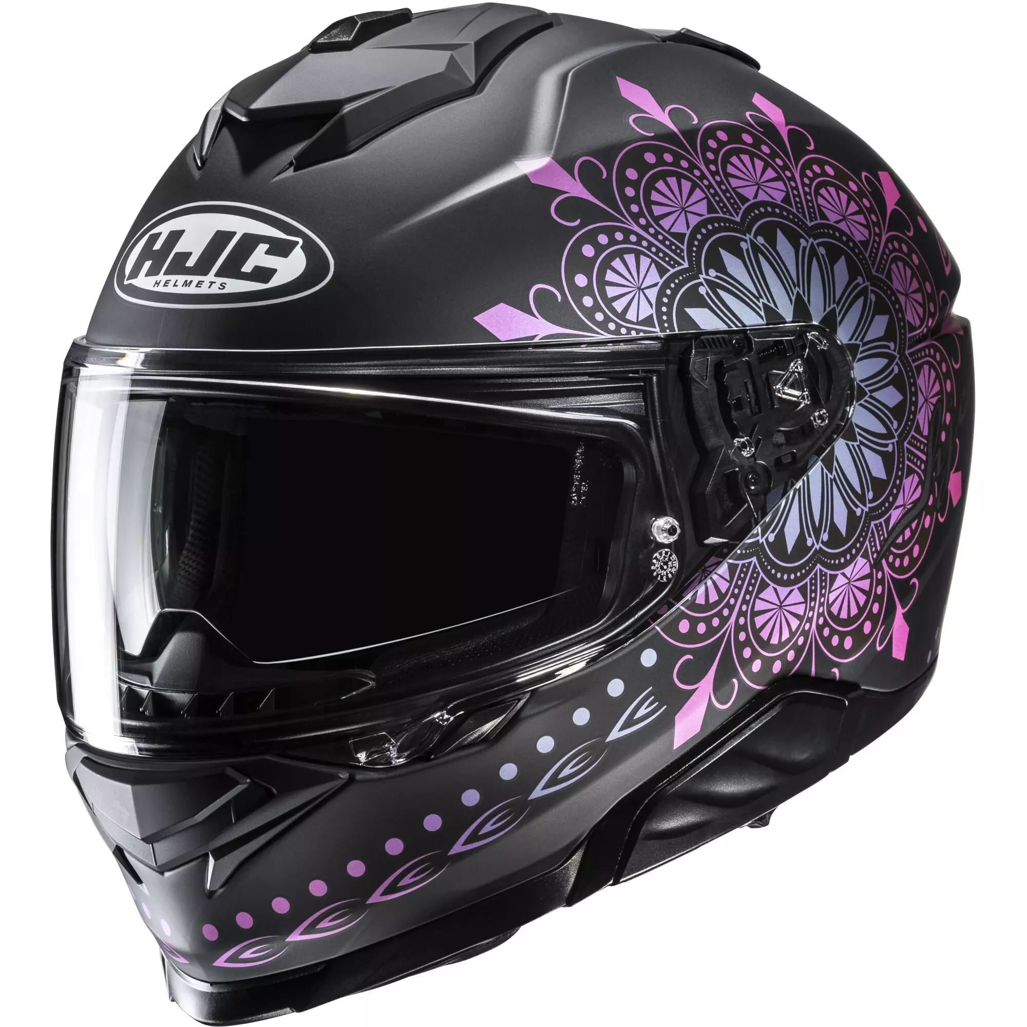 Casque HJC I71 Niel MC28SF Noir Violet