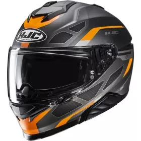 Casque HJC I71 Zest MC7SF Noir Orange