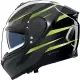 Casque Nolan N80-8 Fervo 354 Noir Gris Vert