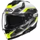 Casque HJC I71 Zest MC3H Noir Blanc Jaune