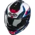 Casque HJC I71 Zest MC21 Bleu Blanc Rouge
