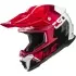 Casque Cross HJC C50 Primal MC1 Rouge Noir Blanc