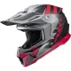 Casque Cross HJC C50 Mirage MC1SF Gris Noir Rouge