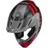 Casque Cross HJC C50 Mirage MC1SF Gris Noir Rouge