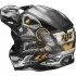 Casque Cross HJC C50 Mecha Beast MC5SF Noir Gris