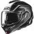 Casque HJC F100 Reff MC21 Noir Gris