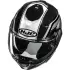 Casque HJC F100 Reff MC21 Noir Gris
