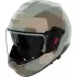 Casque Nolan N120-1 Omocromo Vert Marron Sable