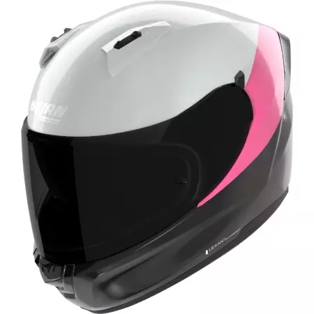 Casque Nolan N60-6 Verniciatura Speciale Noir Rose Blanc