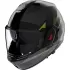 Casque Nolan N120-1 Ciclone Gris Noir Vert