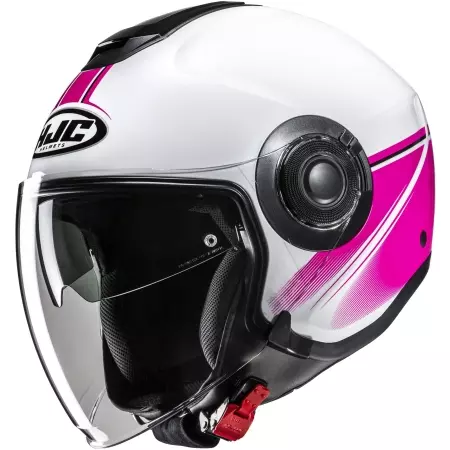 Casque HJC I40N Vision MC8 Bleu Rose
