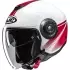 Casque HJC I40N Vision MC1 Blanc Rouge
