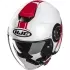 Casque HJC I40N Vision MC1 Blanc Rouge