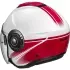 Casque HJC I40N Vision MC1 Blanc Rouge