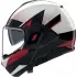 Casque Nolan N120-1 Ciclone Blanc Noir Rouge