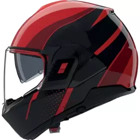 Casque Nolan N120-1 Fluente Rouge Noir