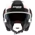 Casque Nolan N120-1 Ciclone Blanc Noir Rouge