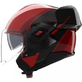 Casque Nolan N120-1 Fluente Rouge Noir