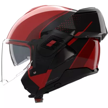 Casque Nolan N120-1 Fluente Rouge Noir