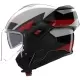 Casque Nolan N120-1 Ciclone Blanc Noir Rouge