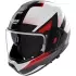 Casque Nolan N120-1 Ciclone Blanc Noir Rouge