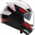 Casque Nolan N120-1 Ciclone Blanc Noir Rouge