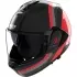 Casque Nolan N120-1 Lineo Noir Rouge Gris