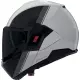 Casque Nolan N120-1 Verniciatura Speciale Gris Clair Noir