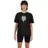 T-shirt Femme Fox Bark Tech Noir